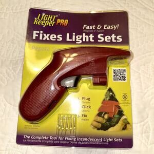 Light Keeper Pro Repair Tool, Fixes Light Sets & Pre-Lit Trees, Ulta-Lit NIP
